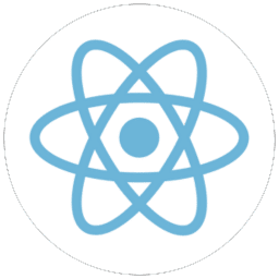 An illustration of an atomic symbol, representing the concept of science and technology, suitable for educational content related to physics or chemistry.