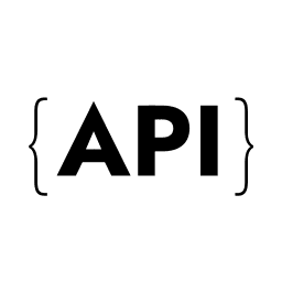 API logo featuring the word "API" in bold letters, representing application programming interfaces, commonly used in software development and technology discussions.
