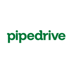 Pipedrive logo featuring a simple and modern design, suitable for representing sales software solutions.