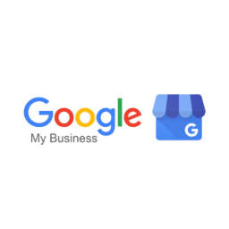 Logo of Google My Business, representing local business management and online presence optimization.